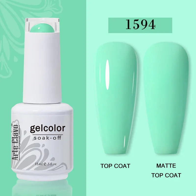 Arte Clavo Red Series Nail Polish Party Colors Gel Varnishes All