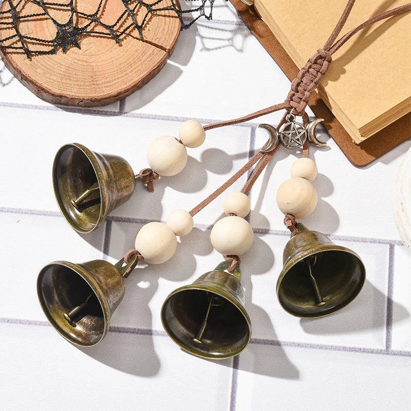 Magic Witch Wind Chimes Bell Hanging Decor Bells Door Protection Qme