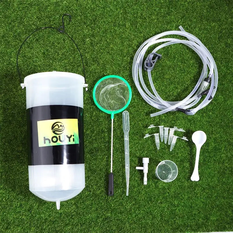 Reusable Shrimp Breeding Hatcher Scale Mark Design Efficient Brine Qme