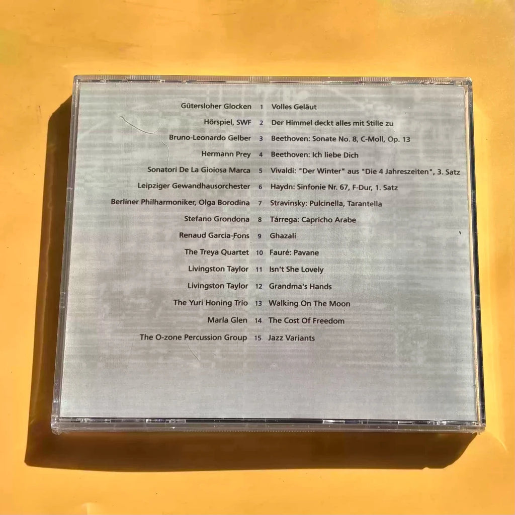 Atmospheric Ambient Experimental Music Audio Disc, German Title Concept Album Disc for Home Stereo and Car Audio Playback Qme