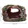 Aquarium Landscape Decoration Supplies Reptile Hiding Cave Simulation Qme A