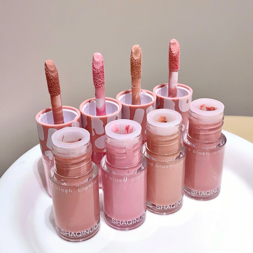SHAQINUO Double-ended Liquid Blush Dizzy Dye Brush Natural Qme