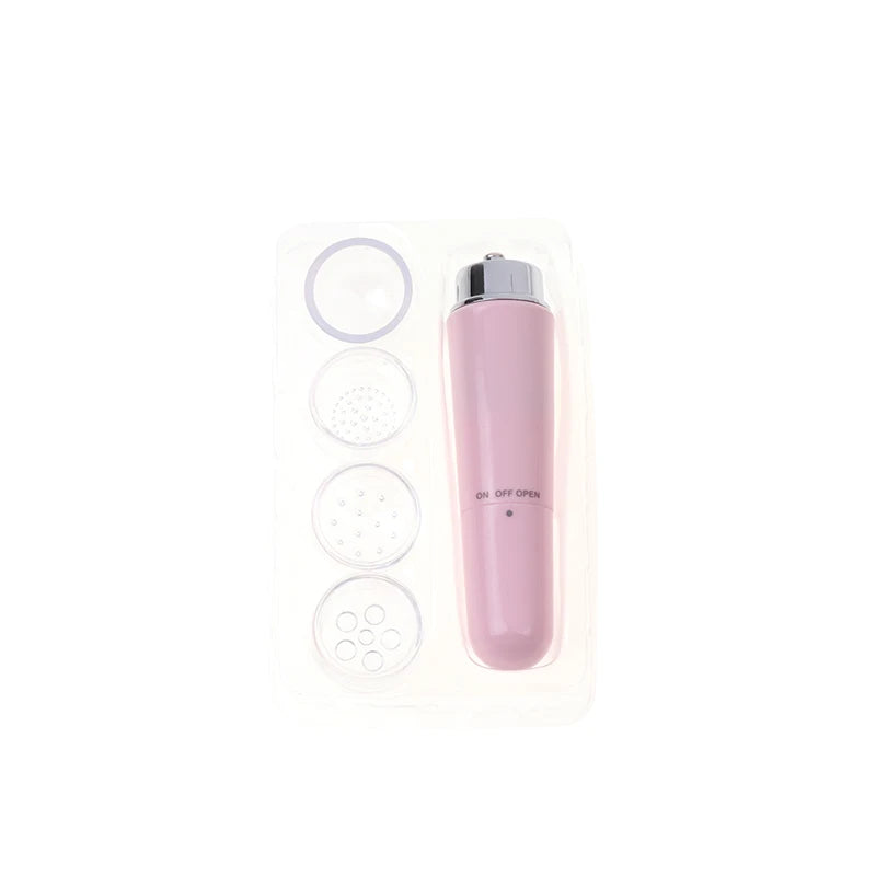 1 Mini Massage Pen Electric Eye Massager Facials Vibration Stick Dark Qme Pink