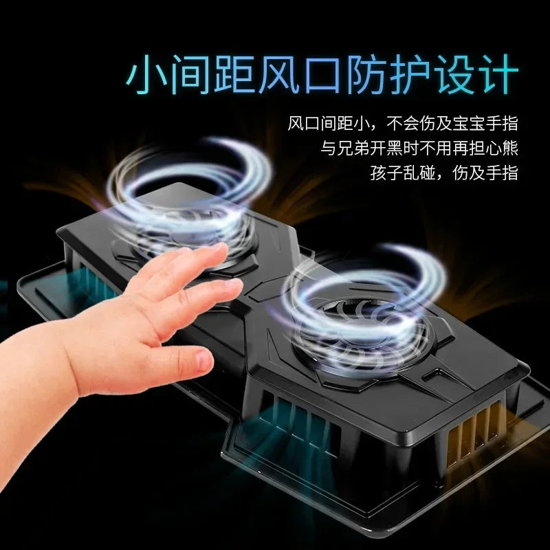 Notebook Radiator Semiconductor Refrigeration Board Base Bracket Computer Game Cooling Artifact Water Cooling Heat Dissipation Qme
