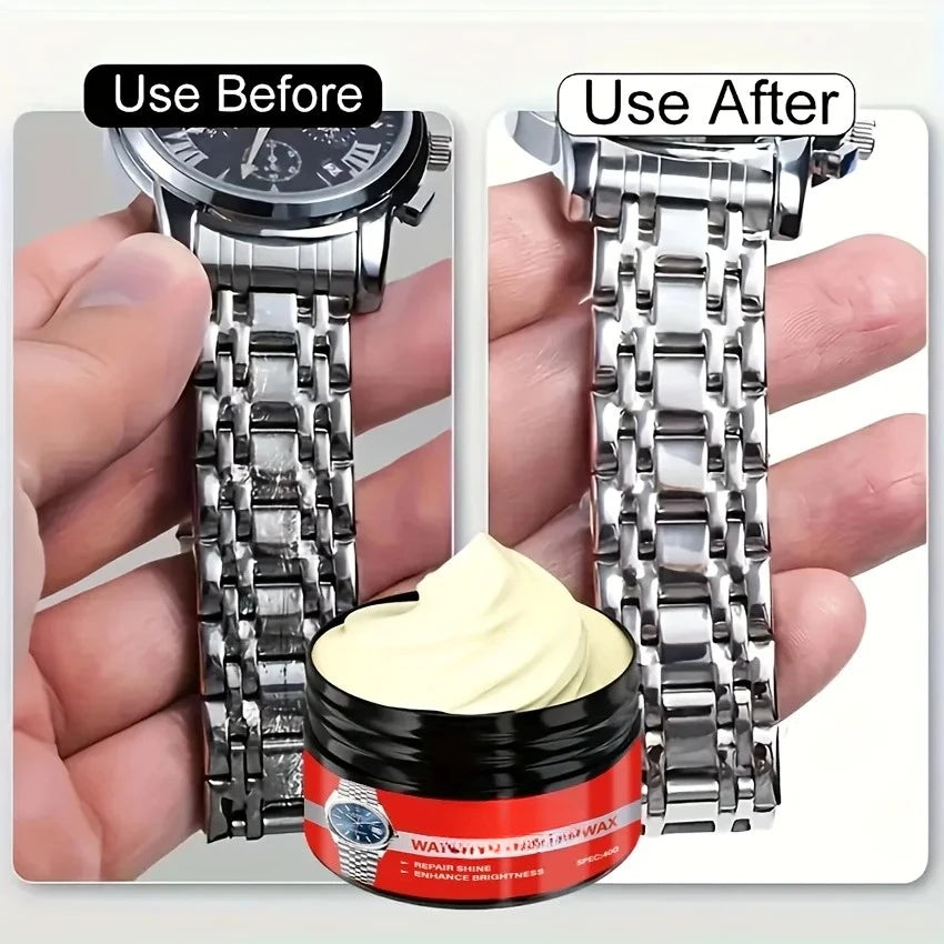 Instant Watch Polishing Paste - Metal Frame Renewal Cream, Strap and Screen Scratch Repair, Metal Jewelry Repair Qme Default Title