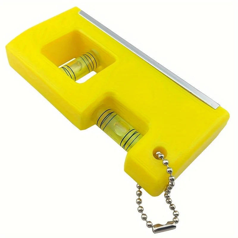 Mini Portable Magnetic Level Gauge Hanging Chain Torpedo Level Ruler With Level Bubble Level Measuring Balance Ruler Qme