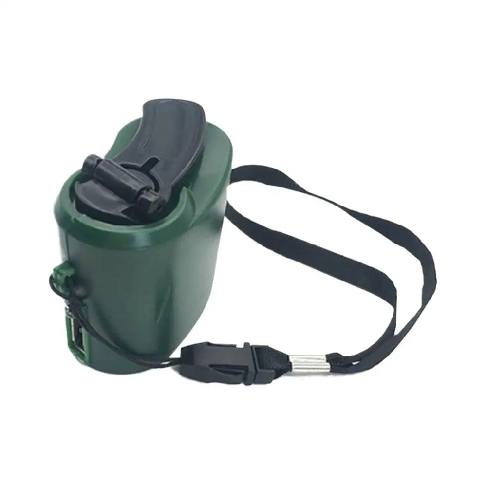 Hand Crank Phone Charger Portable Power Supply Backpacking Cellphone Qme A