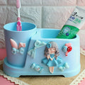 Hello Kitty Kuromi Toothbrush Holder Home Bathroom Storage Box Qme 2