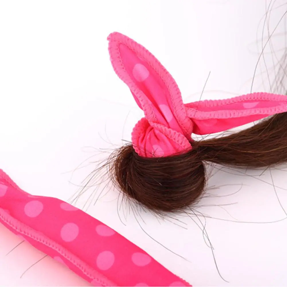 12Pcs Curler Rollers DIY Night Sleep Foam Hair Styling Tool Flexible Soft Satin Sponge Pillow Hair Rollers No Heat Qme