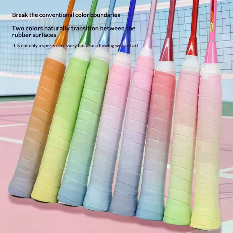 Tennis Racket Overgrip Sweat Band Absorption Grip PU Badminton Handle Qme