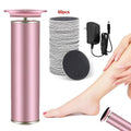Electric Foot File for Home Use - Removes Dead Skin, Calluses & Hard Skin, Complete Pedicure Set for Smooth Feet" Qme Default Title