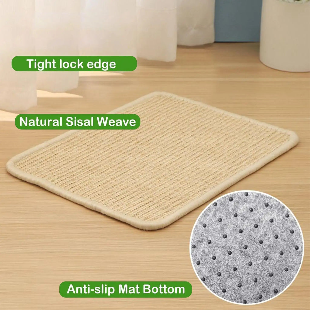 Bunny Scratch Pad Animal Scratch Pad Bunny Scratcher Natural Chew Toys Board Pet Supplies Furniture Protector Bedding Cage Qme