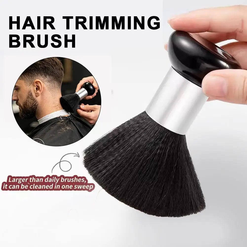 Neck Duster Barber Brush Remove Loose Hair Professional Cutting Soft Qme
