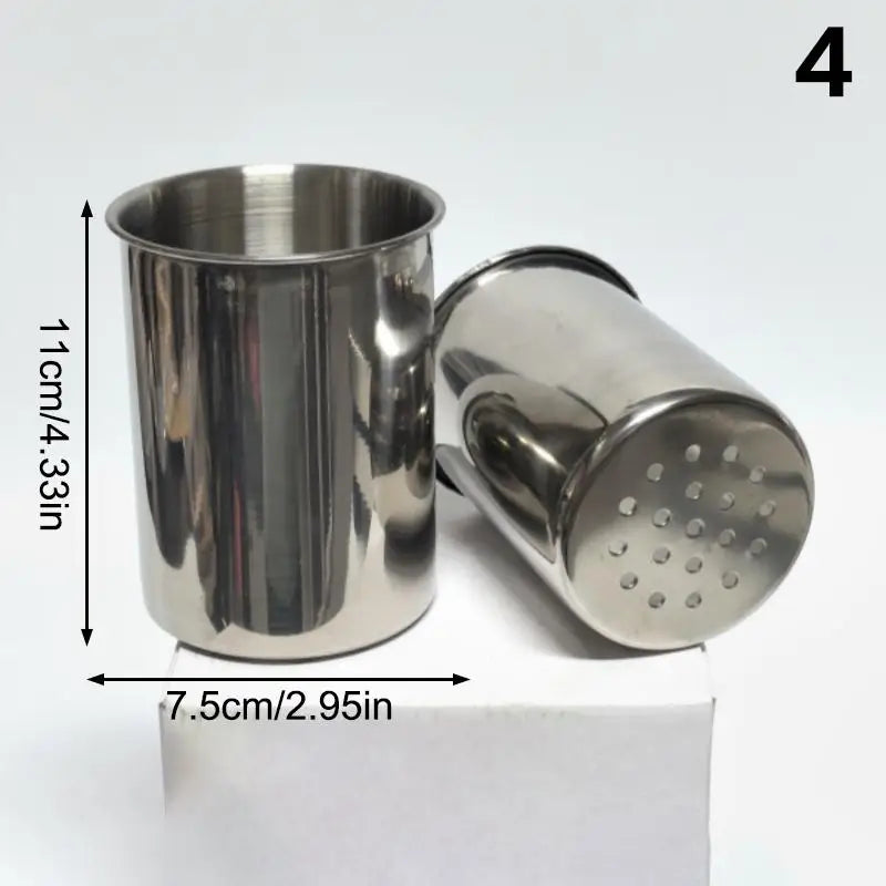 Stainless Steel Cutlery Holder Chopstick Storage Organizer Container Qme 4