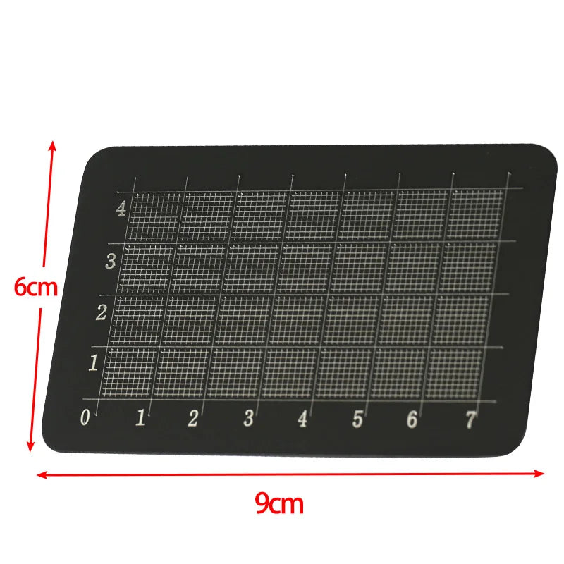 Rhinoplasty Engraving Plate Rhinoprosthesis Measuring Instrument Qme a