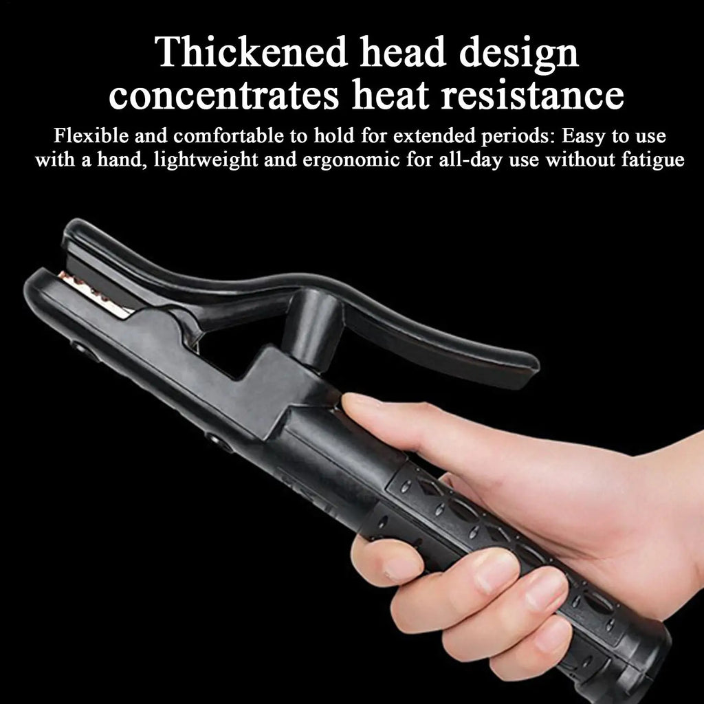 Welding Electrode Holder Clamp Arc Welder Portable Ergonomic Tool Qme