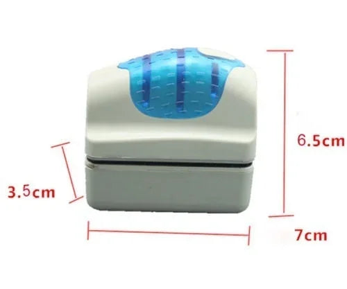 Fish Tank Glass Scraper Cleaner Floating Aquarium Magnetic Clean Qme