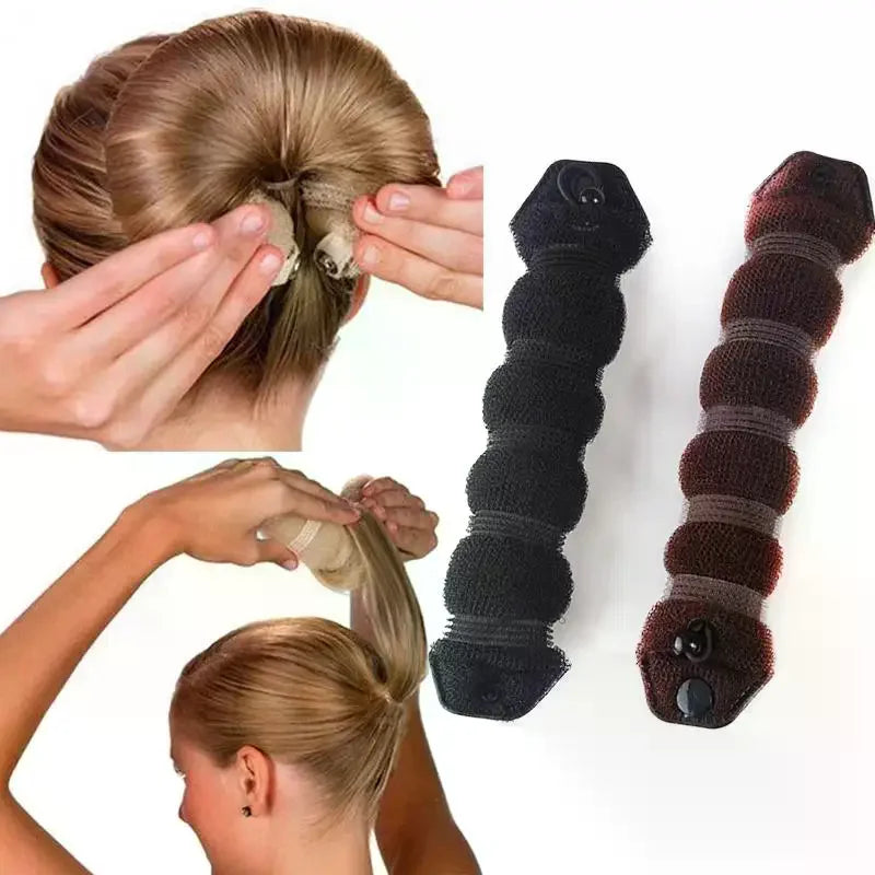 Magic Hair Bun Maker Donut Bagel Tool Easy Quick Hairstyling Reusable Qme