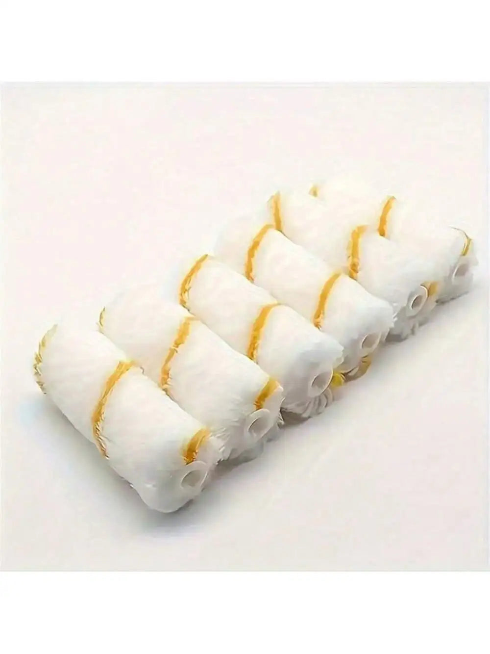 Small Paint Roller 10 4-Inch Mini Covers Long-handle Frame Metal Qme