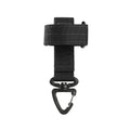 Outdoor Camping Tactical Climbing Rope Hanging Buck Safety Clip Multi - purpose Nylon Work Gloves Qme black