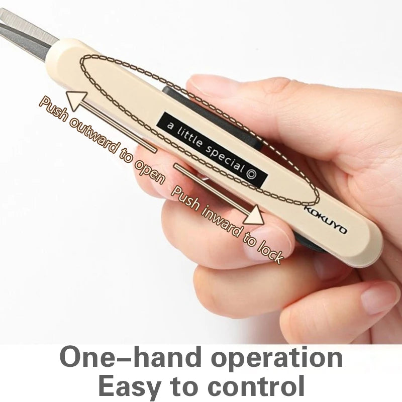 Portable Scalable Folding Stainless Steel Scissors Sharp Durable Qme