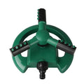 360 Degree Automatic Rotation Lawn Water Sprinkler Garden Grass Watering Irrigation Tool Quick Connecting Water-saving Nozzle Qme dark green