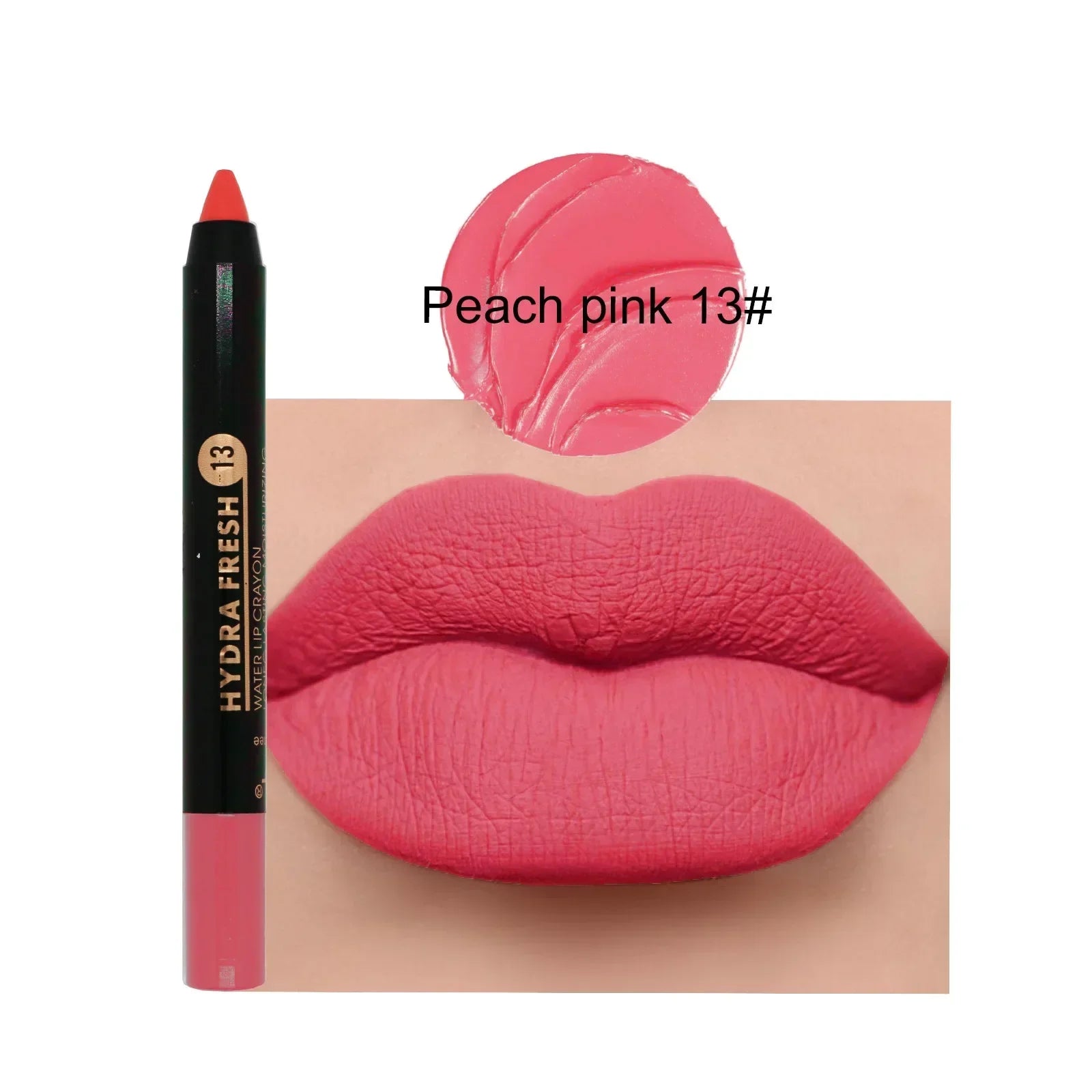Matte Velvet Lipstick Pencil Waterproof Long Lasting Sexy Red Lip Sticks Non-Stick Cup Makeup Lip Tint Pencil Cosmetics 15Colors Qme 13