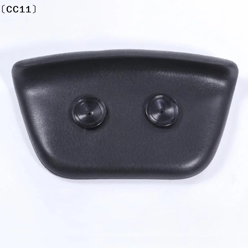 PU Spa Bath Pillow Bathtub Non-slip Suction Cups Headrest Waterproof Qme