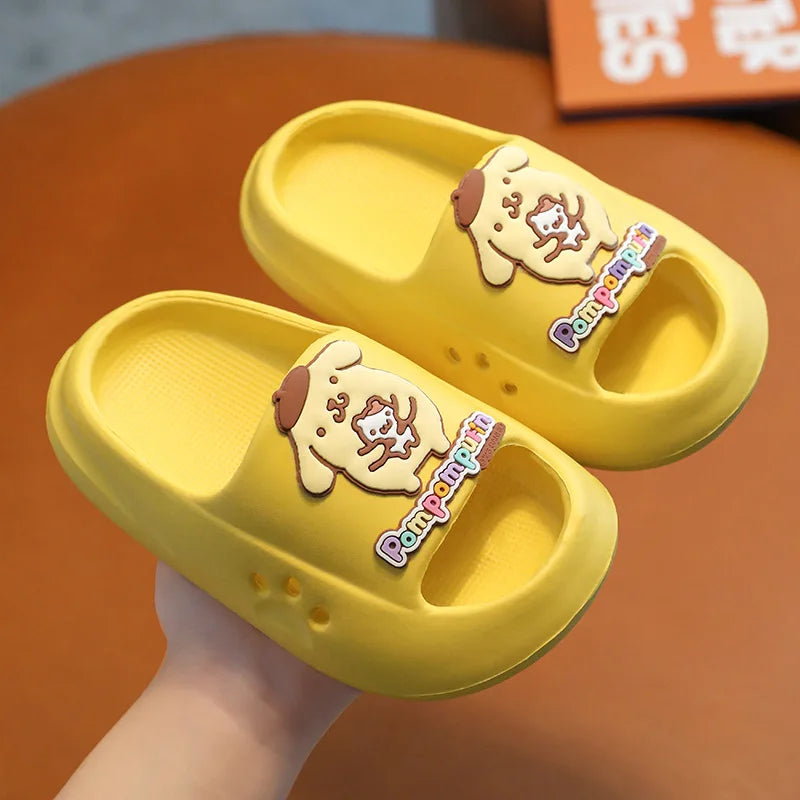 Hello Kitty Kuromi Cartoon Slippers Cute, Non-Slip, Soft-Soled Slippers Indoor and Bathroom Slippers Qme 3 220mm