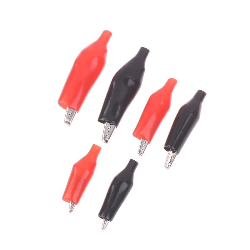 25 35 Metal Alligator Clip Crocodile Electrical Clamp Testing Probe Qme