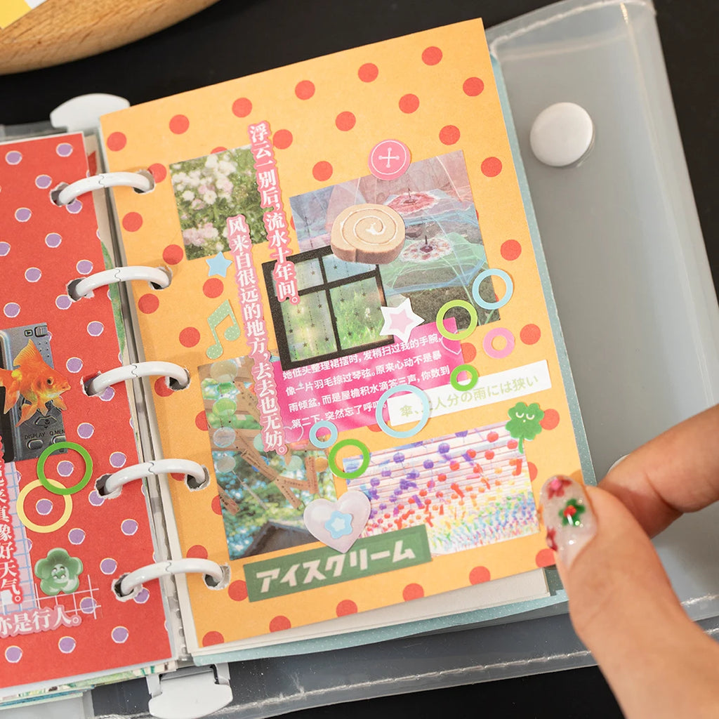 Inspiration Country Series Die-Cut Stickers Book 20/50 Pcs for DIY Decorative Scrapbook Phone Case Aesthetic Stationery Stickers Qme