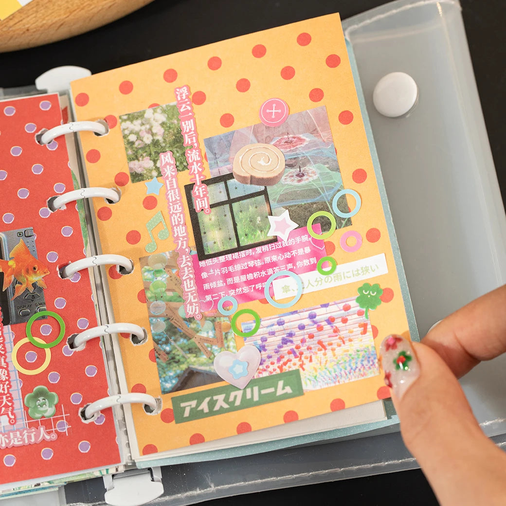 Inspiration Country Series Die-Cut Stickers Book 20/50 Pcs for DIY Decorative Scrapbook Phone Case Aesthetic Stationery Stickers Qme