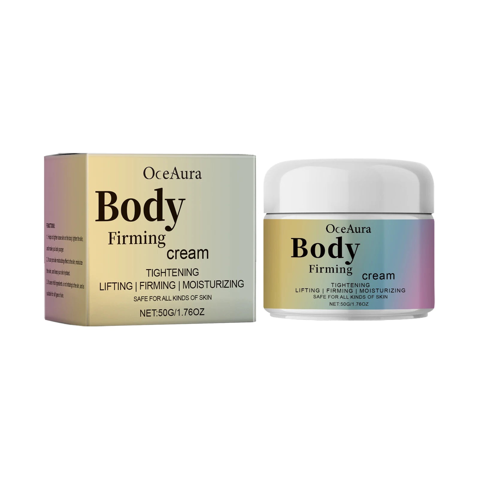 Moisturizing Body Cream Deep Hydrating Dry Skin Collagen Lifting Qme 50g Boxed