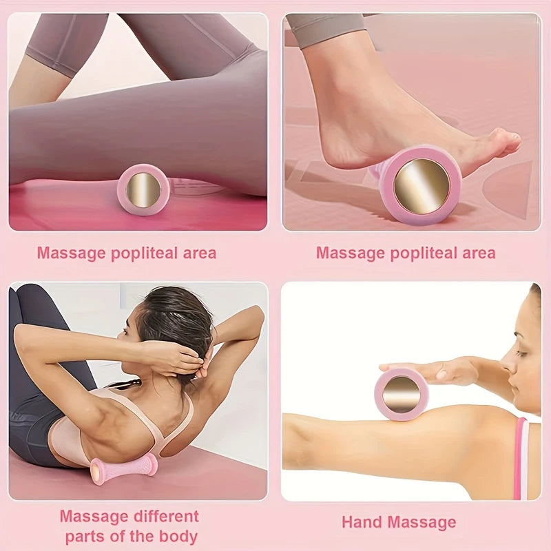 Foot Fascia Roller Massage Deep Tissue Textured Surface Home Use Qme