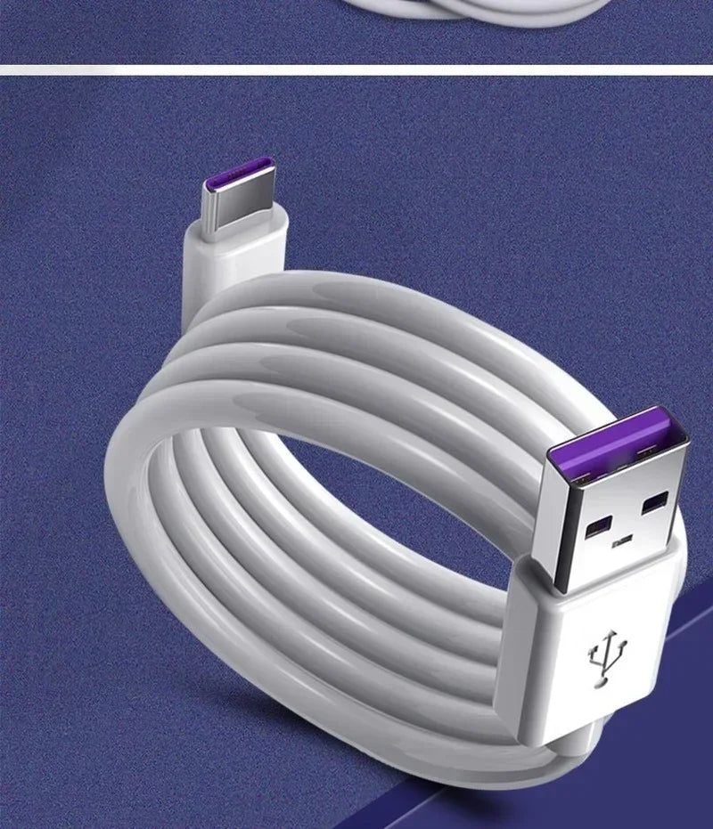 20pcs Universal 1M High-Speed Type-C Cable for Mobile Phones Qme