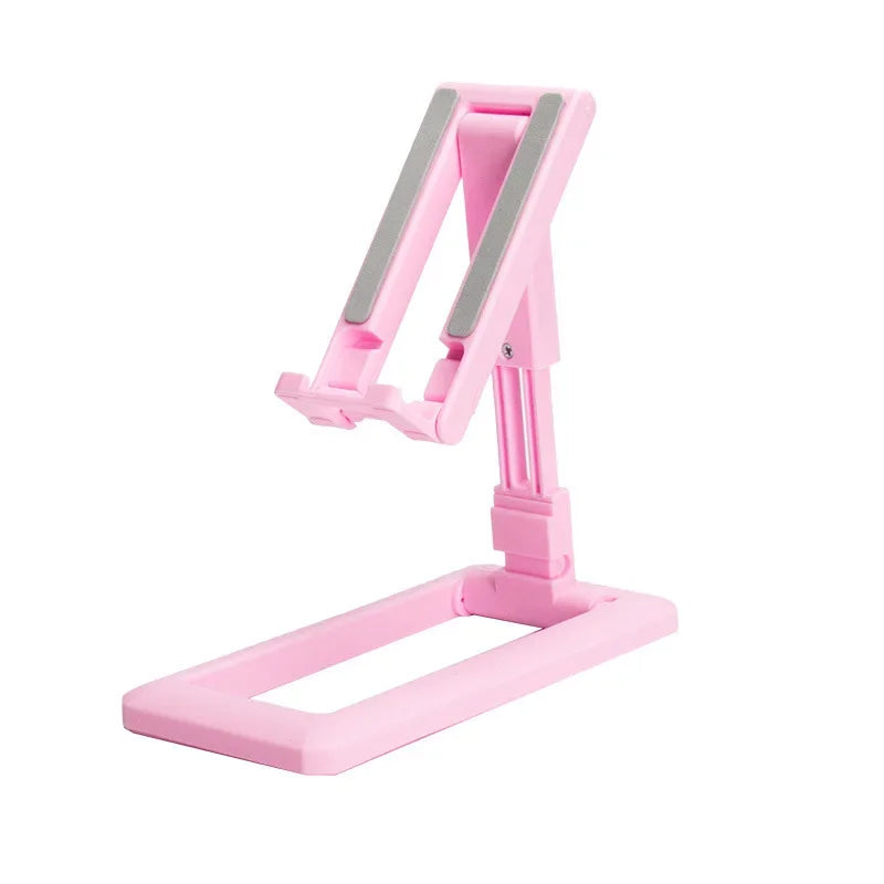 5pcs Portable Mobile Phone Stand Foldable Mobile Phone Stand Scalable Mobile Phone Holder Phone Holder Desktop Bracket Qme DM05-0377-pink 5pcs