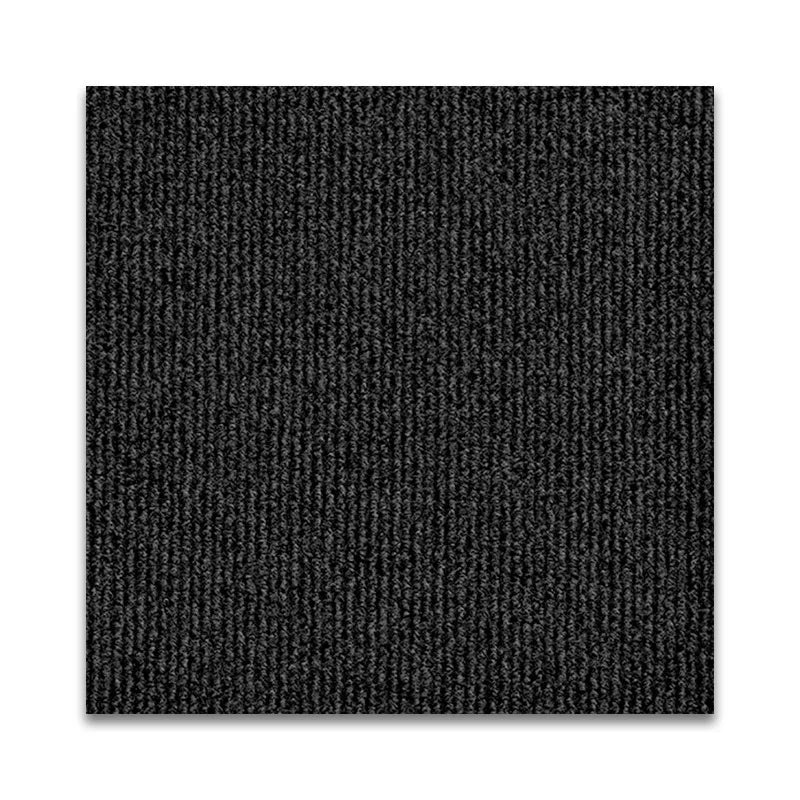 10pcs Self-adhesive Area Rug Carpet Thicken Soundproof Decor Carpets for Living Room DIY Splice Bedroom Small Rugs Home Decor Qme black 30x30cmx10pcs