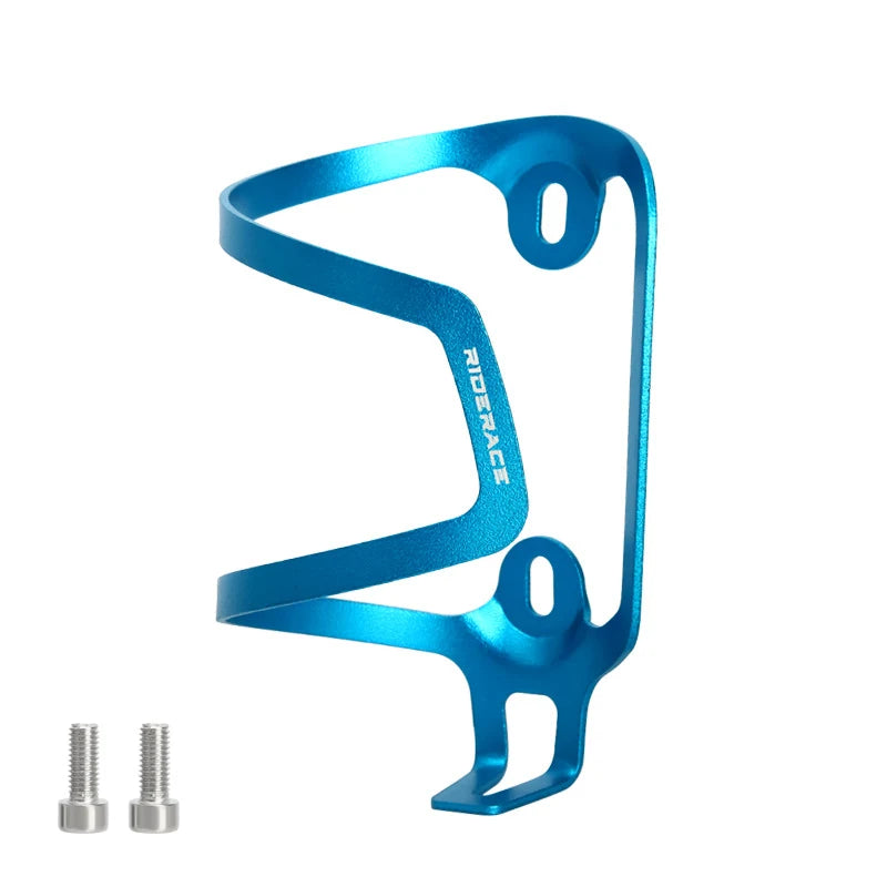 Lightweight Bike Bottle Holder Aluminium Alloy Water Cage Cup Bracket Qme Blue
