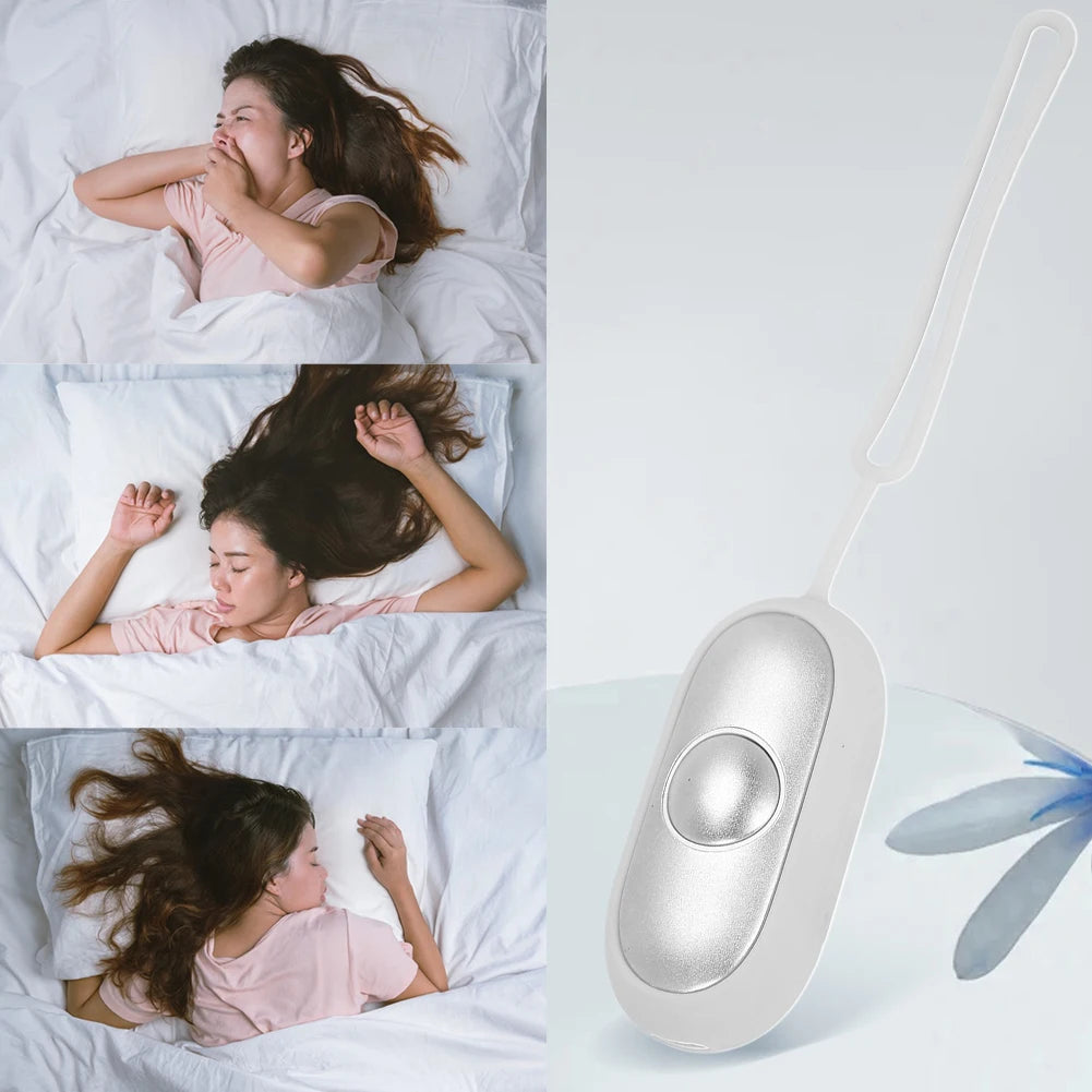 Sleep Aid Machine USB Charging Handheld Relaxation Device Focus Attention Lightweight Sleeping Device for Insomnia Brain Massage Qme
