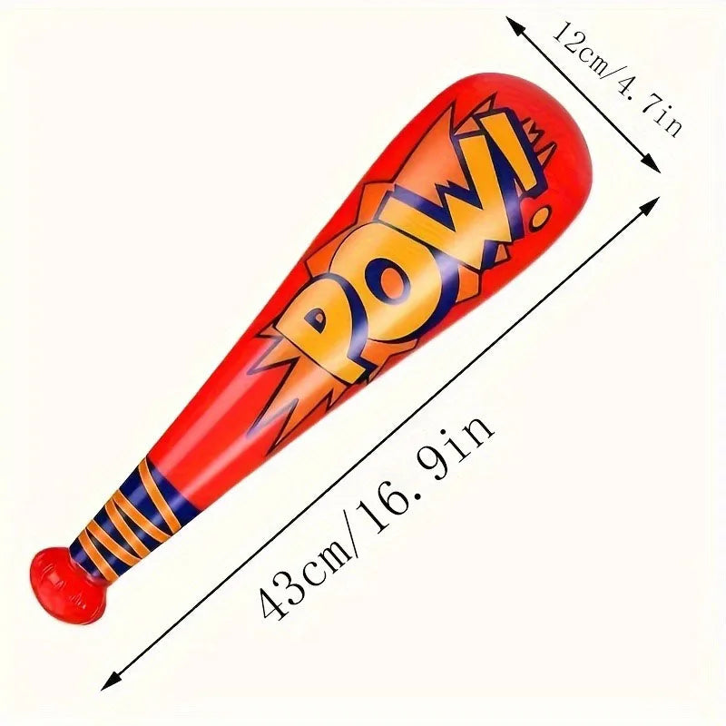 Inflatable Baseball Bat Balloons,Party Favors,Party Decorations,Interactive Play and Team Cheer Party Supplies Party Balloons Qme