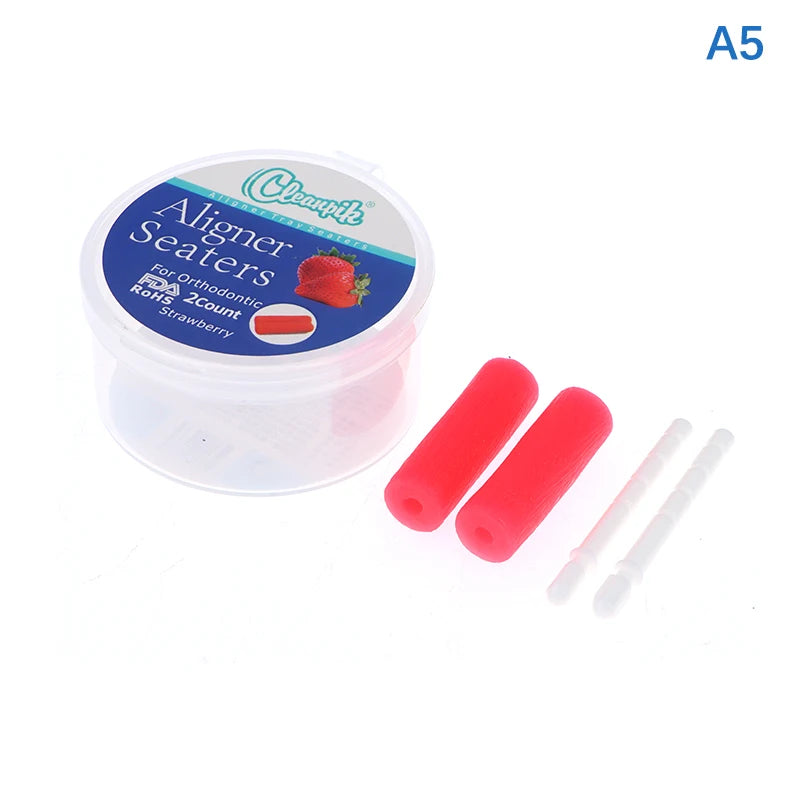 Teeth Chewie Patient Tooth Aligner Chewies Aligners Tray Brackets Qme A5
