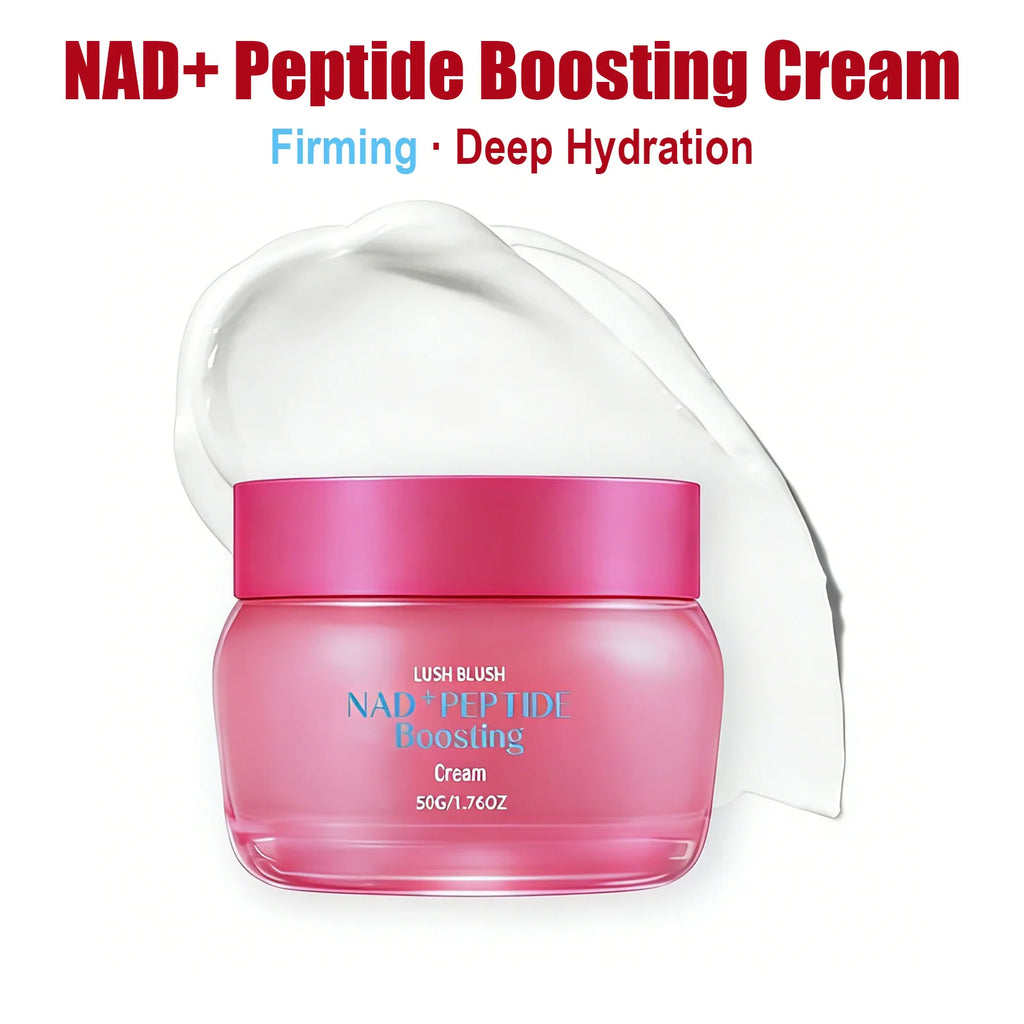 NAD+ Peptide Boosting Cream Anti-Wrinkle Firming Lifting Hydrating & Repairing Face Cream for Sagging Skin Daily Skincare Qme