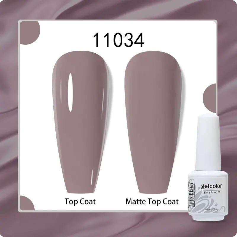 Arte Clavo Soak Off UV Gel Nail Polish Cosmetics Art Manicure Nails Qme 11034