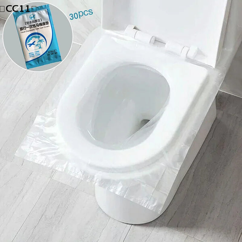 Disposable Toilet Seat Wc Mat Universal Sticker CoverCC11 Qme