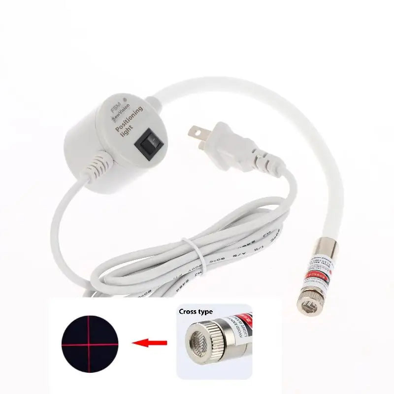 1Pcs FSM Positioning Light Point Work Light Laser Positioning Light Infrared Laser Light Accessory Qme Red cross 100mw