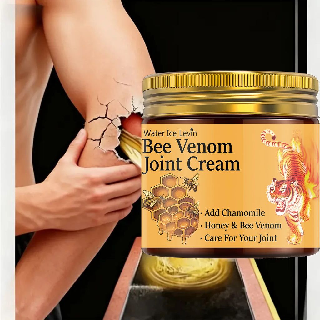 Bee Venom Joint Cream with Chamomile & Honey - Moisturizing & Firming Formula for Elastic Skin & Joint Care Qme