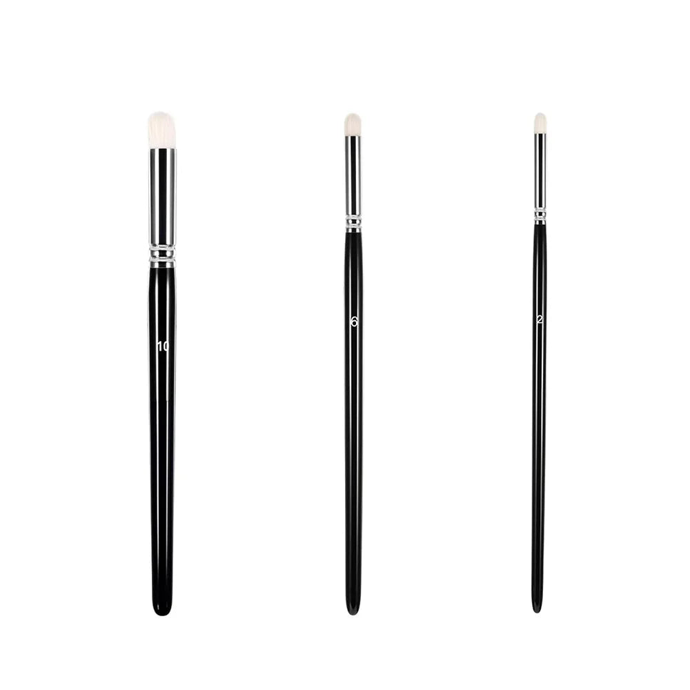 Miniature Paint Brushes Drybrush Set, Acrylic Paint Brushes for Oil, Watercolors, Tabletop, Figurine 3/6/11/17Pcs Qme 3Pcs Wool2 6 10