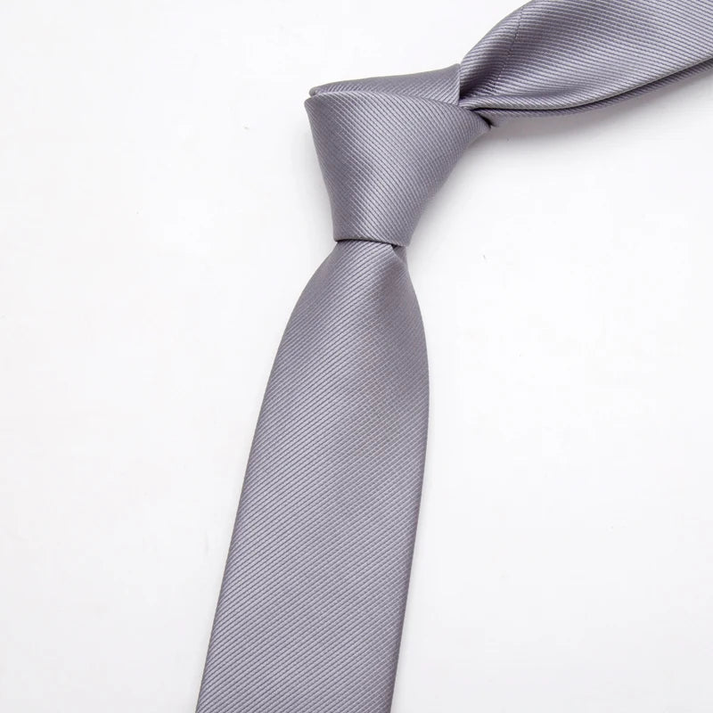 Black Colors Zipper Tie Handmade Necktie Skinny Men Ties Man Women