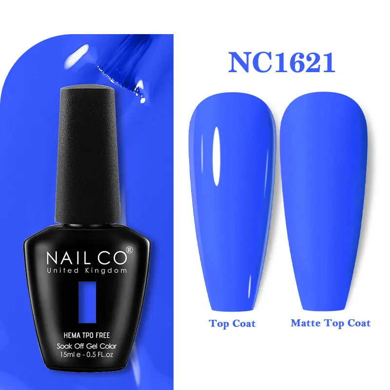 NAILCO Coat Base Gel Nail Polish Nails Art Semi Permanent Lacquer
