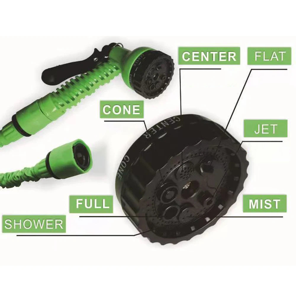 1PC Telescopic Water Pipe, Garden Water Pipe, High-Pressure Water Gun, Garden Car Wash Water Pipe Qme